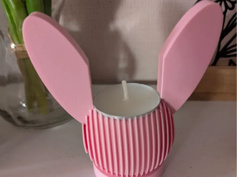 Teelichthalter Osterhase