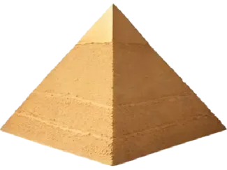 Ancient Egypt pyramid.