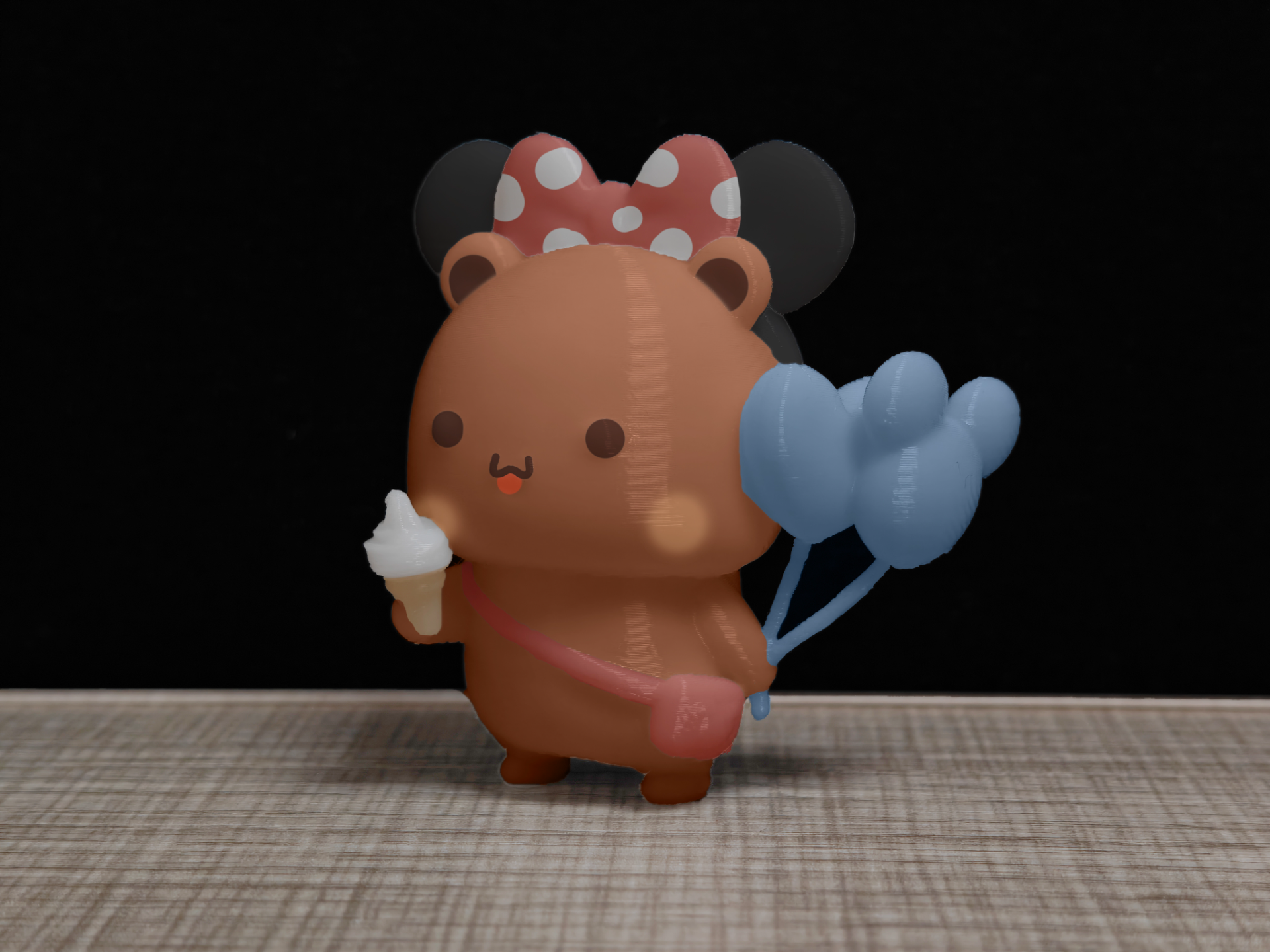 情侣熊系列-迪士尼游玩布布（Couple Bear-Disney_balloon_bubu）