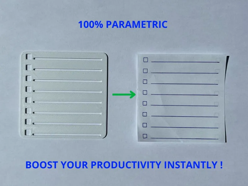 Post-it Parametric Stencil