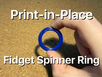 Fidget Spinner Ring