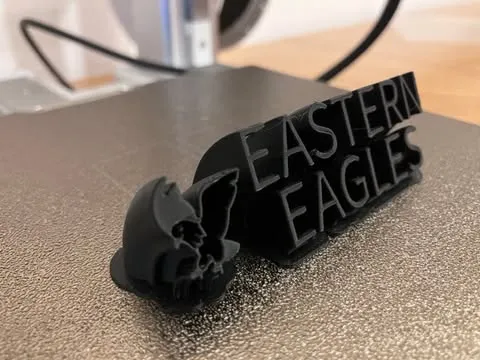 Eastern Eagles Name plate