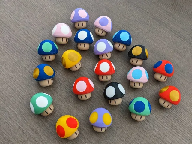 Mario Mushrooms