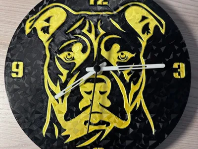 pitbull clock