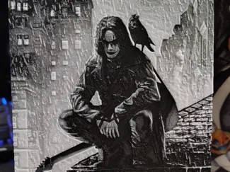 The Crow Brandon Lee Hueforge