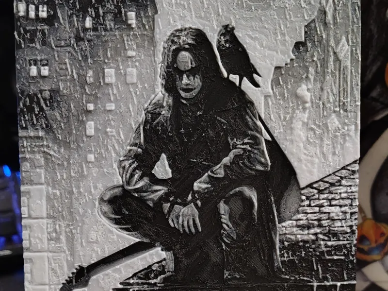 The Crow Brandon Lee Hueforge