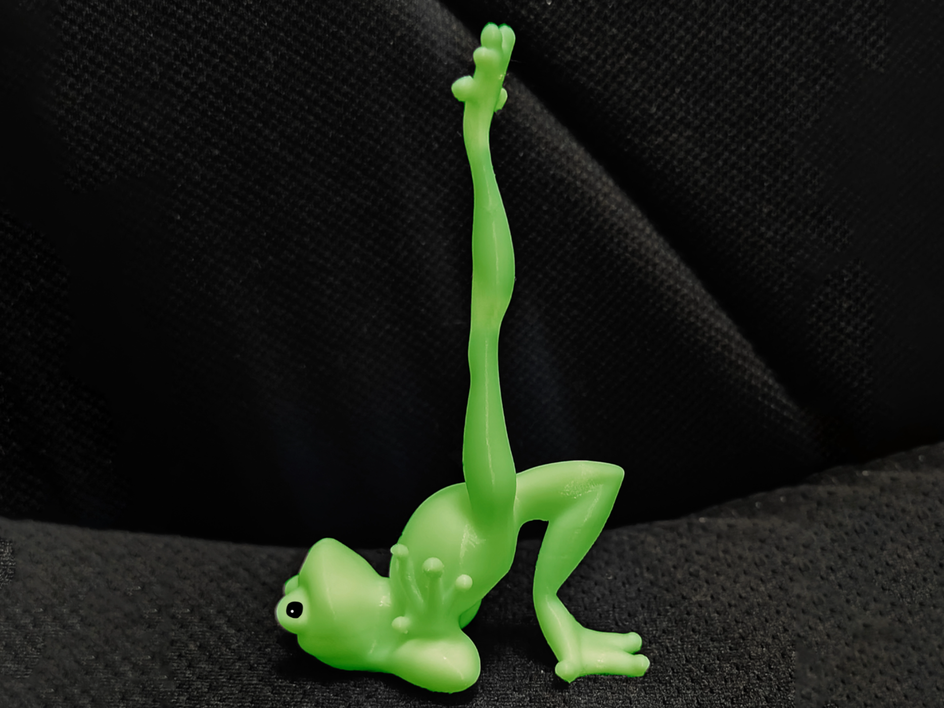 瑜伽青蛙 单腿桥式