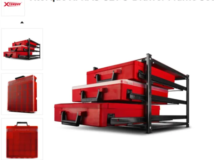 Xtorque inserts organiser multi level stackable