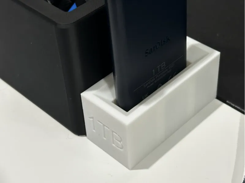 Sandisk 1TB SSD Desk Holder