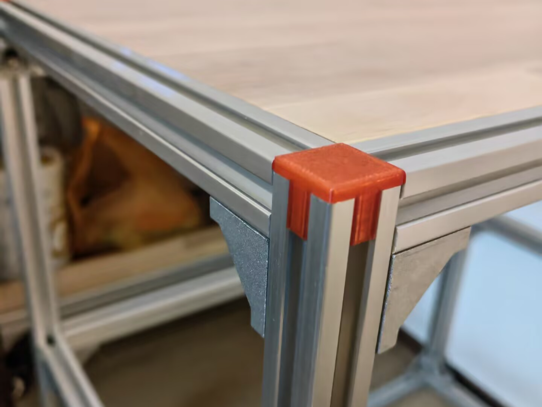 Wall End Riser 2020 European Standard Aluminum Profile End Cap Riser by QQ造物 - MakerWorld