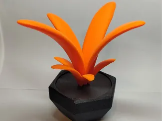 plant with pot (fully 3d printed)