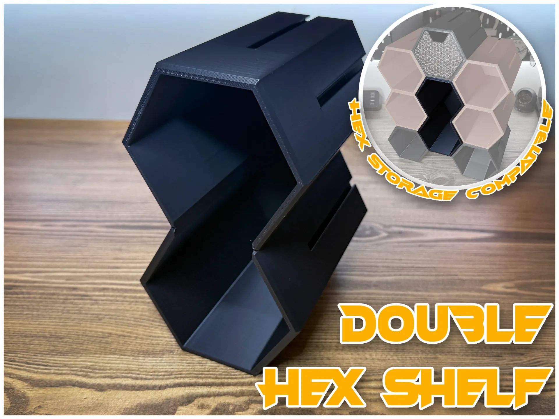 Double Height Hex Shelf