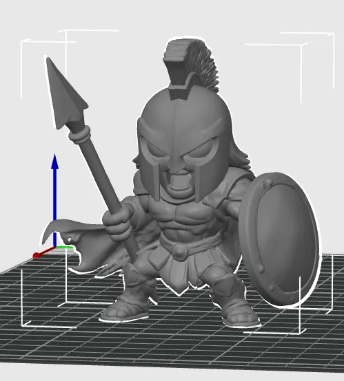 Chibis United: League of legendes: Pantheon by orenlibane MakerWorld ...