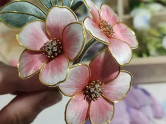 绒花发簪掐丝模具