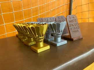 Badminton trophy