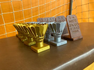 Badminton trophy