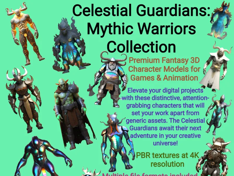 Celestial Guardians: Mythic Warriors Collection