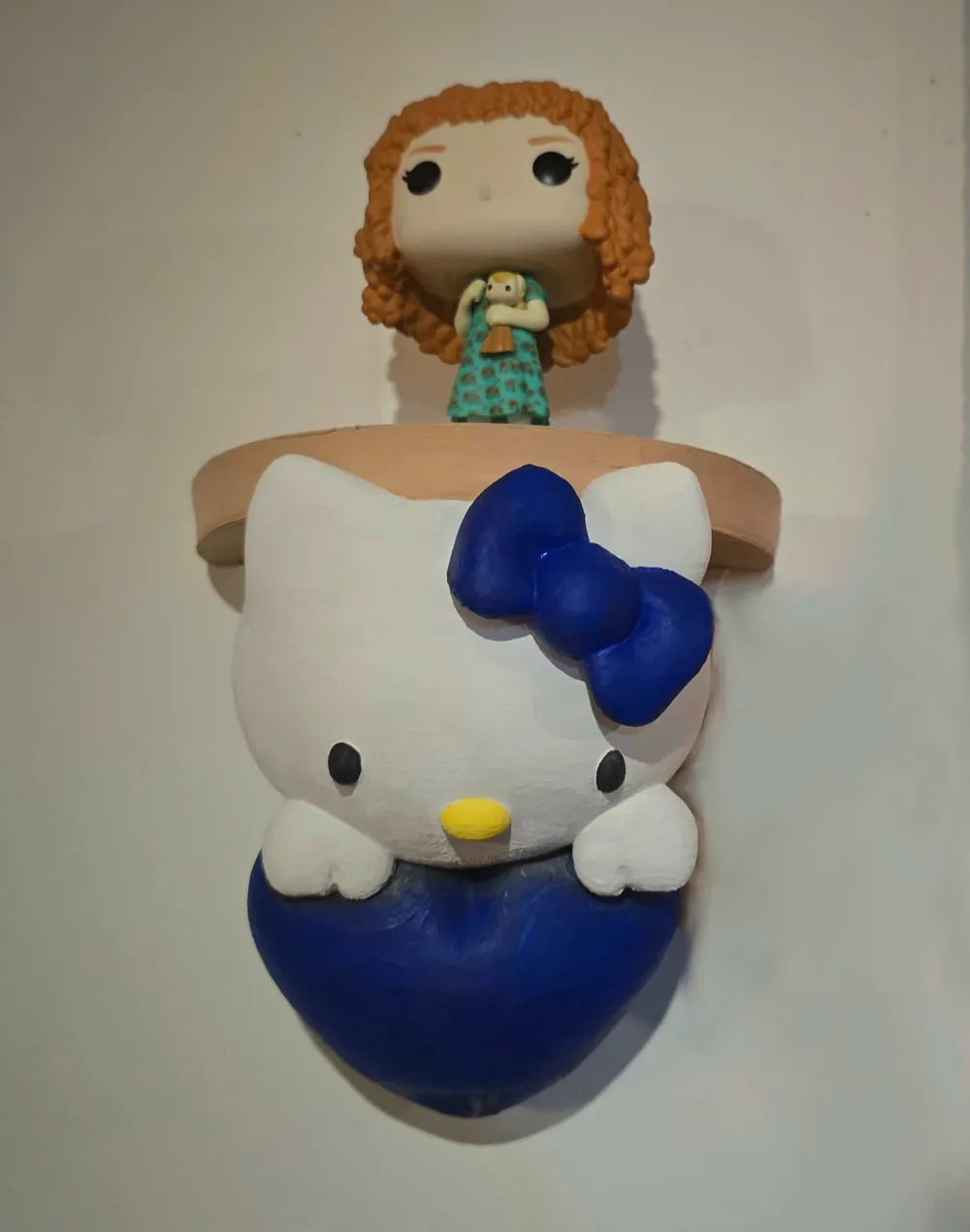 Hello kitty shelf - Free 3D Print Model - MakerWorld