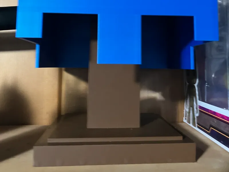 minecraft helmet stand
