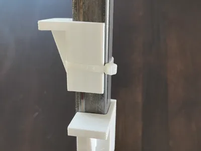 shelf support for 1" square tubing
