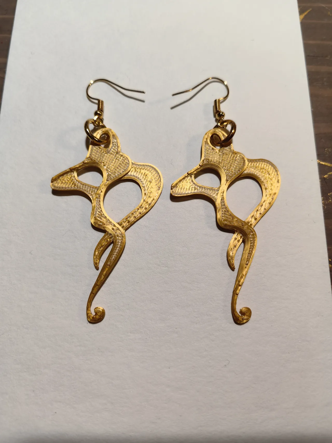 Earrings - Elegant Waves view 2