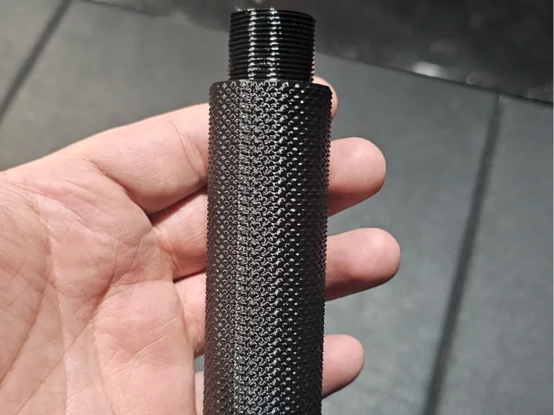 32mm x 4in long knurled handle for transformer bar