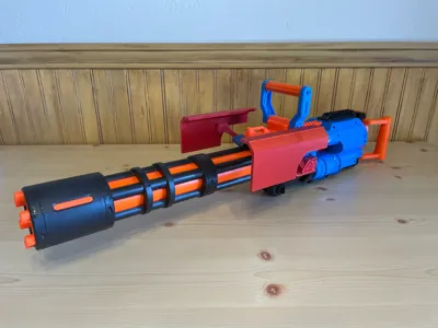 Fortnite Minigun Attachment for X-Shot Insanity