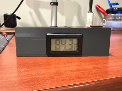 RackMod 1U Slide Module Digital Thermometer