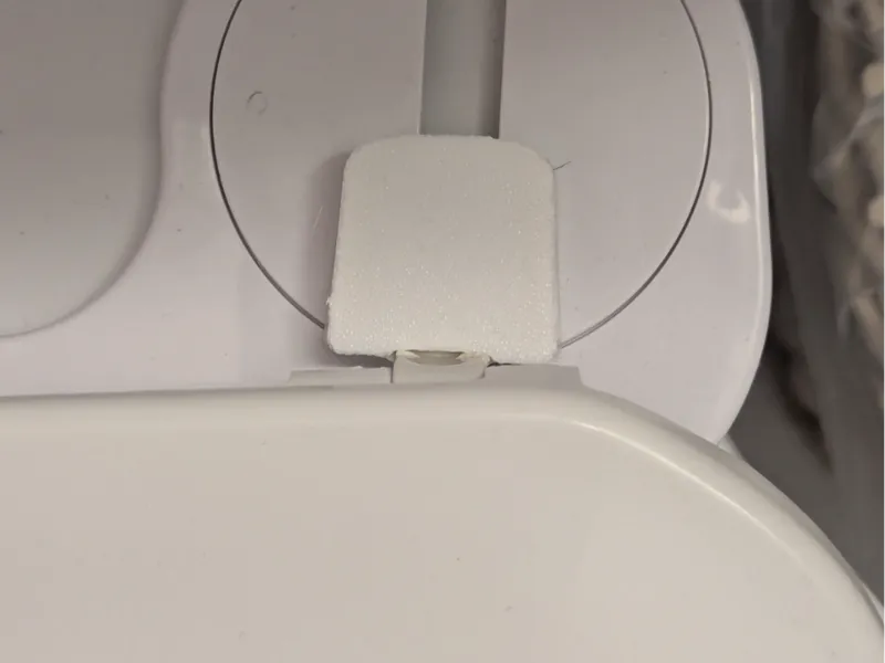 Toilet Seat Bolt Cover & Bidet Mounting Bracket