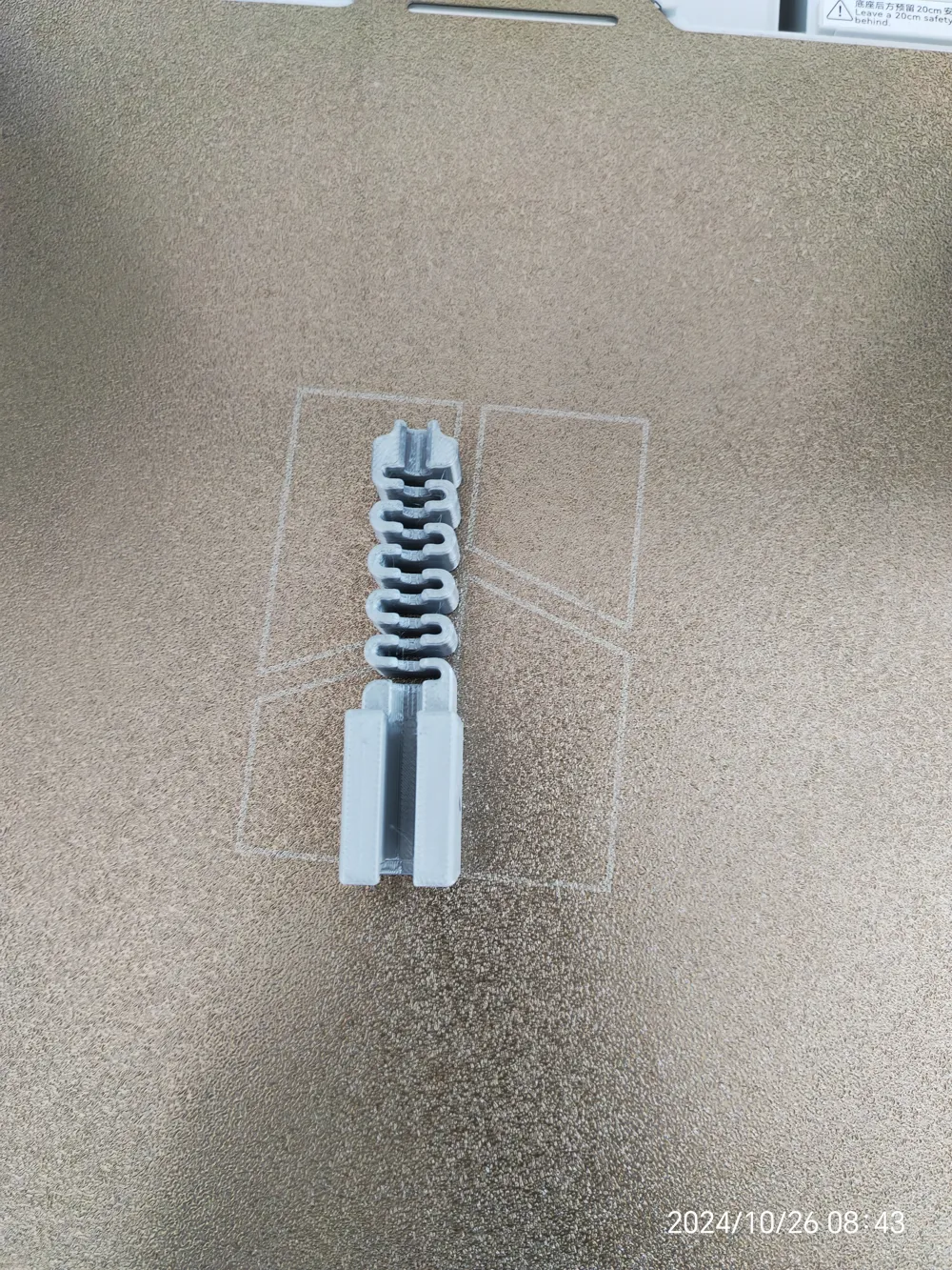 Laterally (Right) A1 and A1 mini extruder cable spring protection / no supports ...