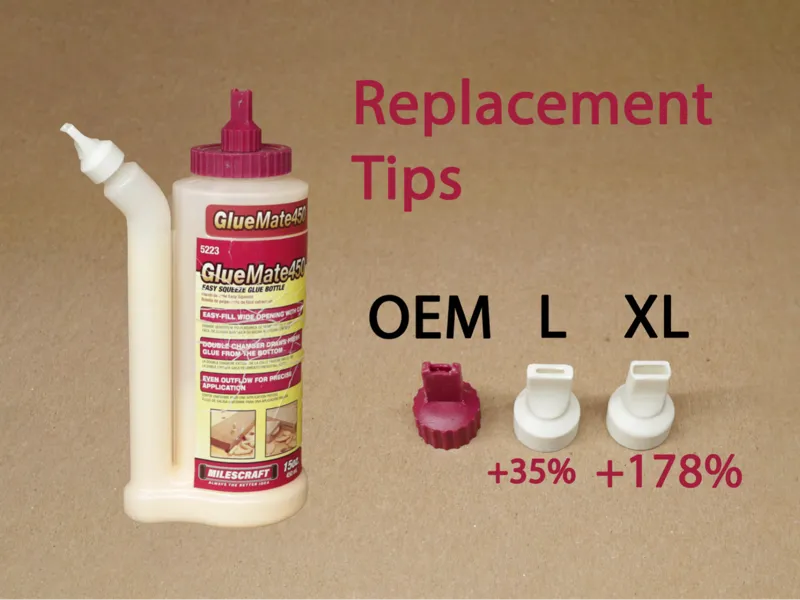 Milescraft Glue Mate Replacement Tips