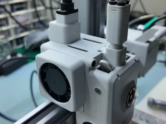 拓竹A1系列挤出机散热风扇外挂支架卡入式
