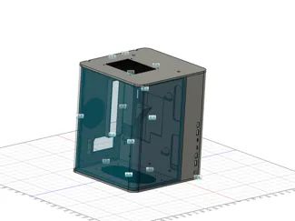 Fully printed PC case