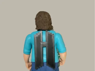 12" Steve Action Figure Elytra