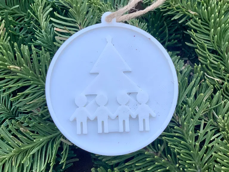Family Christmas Ornament
