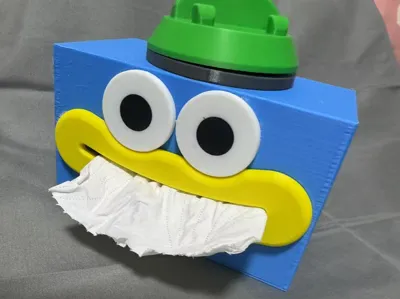 Tissue Box Phone Holder