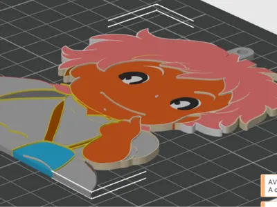 Keychain ghible