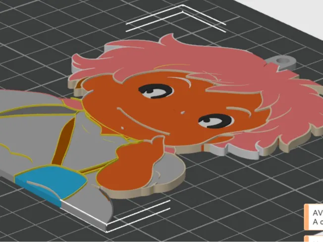 Keychain ghible