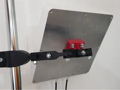 Connection for articulated antenna LowcostMobile