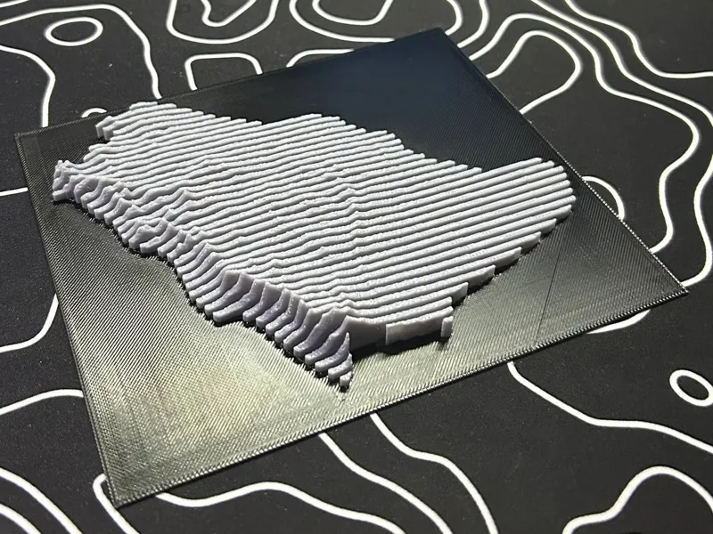 layered sculpture terrian ksa