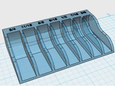 organizer for Husky Ratcheting wrench sets