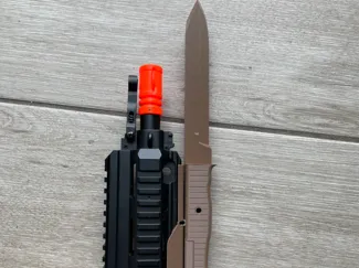 Airsoft Rail Compatible Bayonet