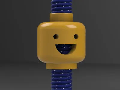 Brick Head Bead
