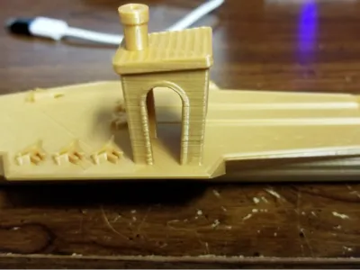 Benchy War ship (also includes bench fighter jets)