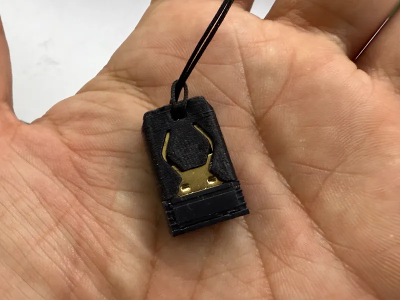 【运维神器】3D打印多功能USB保护盖｜适配键鼠/U盘｜可挂绳防丢设计