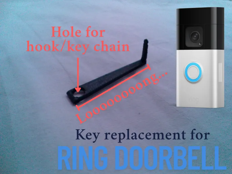 Ring doorbell removal tool