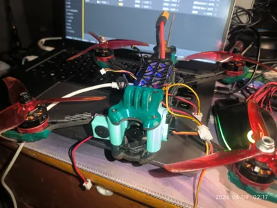 Gep mark4 drone gimbal camera multi-angle adjustable vertical throwing angle level pitching high-speed low-cost implementation