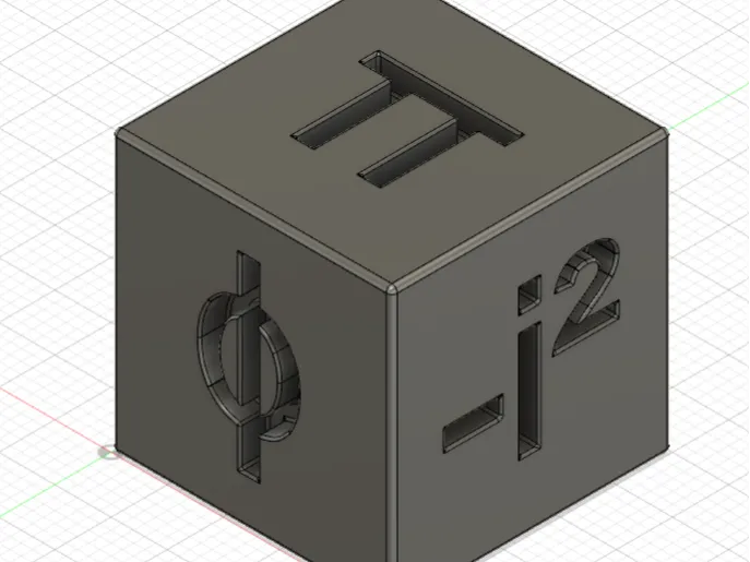 Mathematical Dice (Intruding Symbols)
