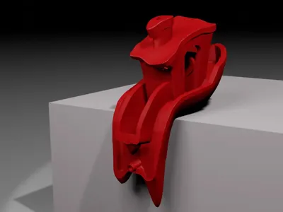 Persistence of Benchy inspired by dali