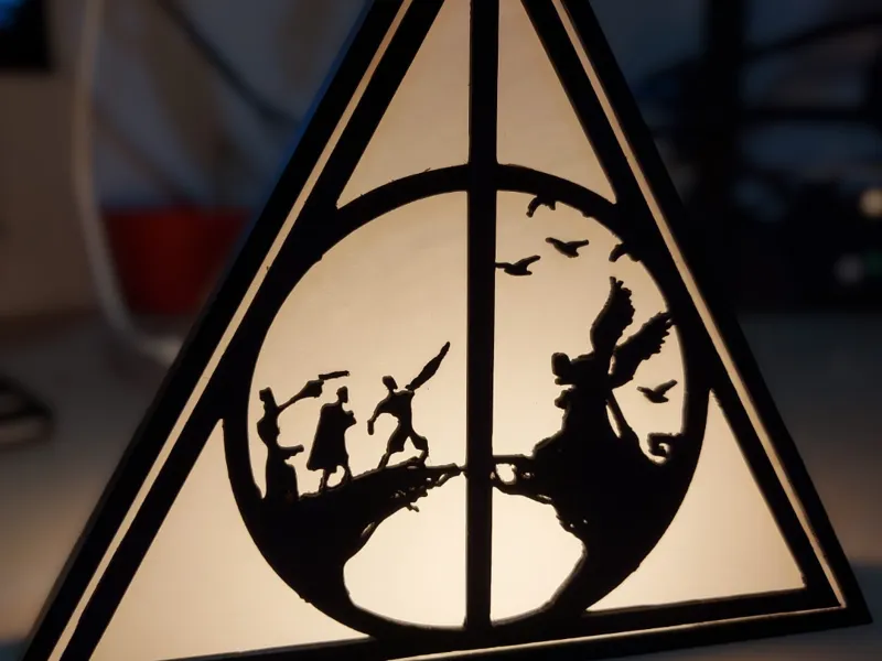 Lampada Harry Potter, Doni della Morte